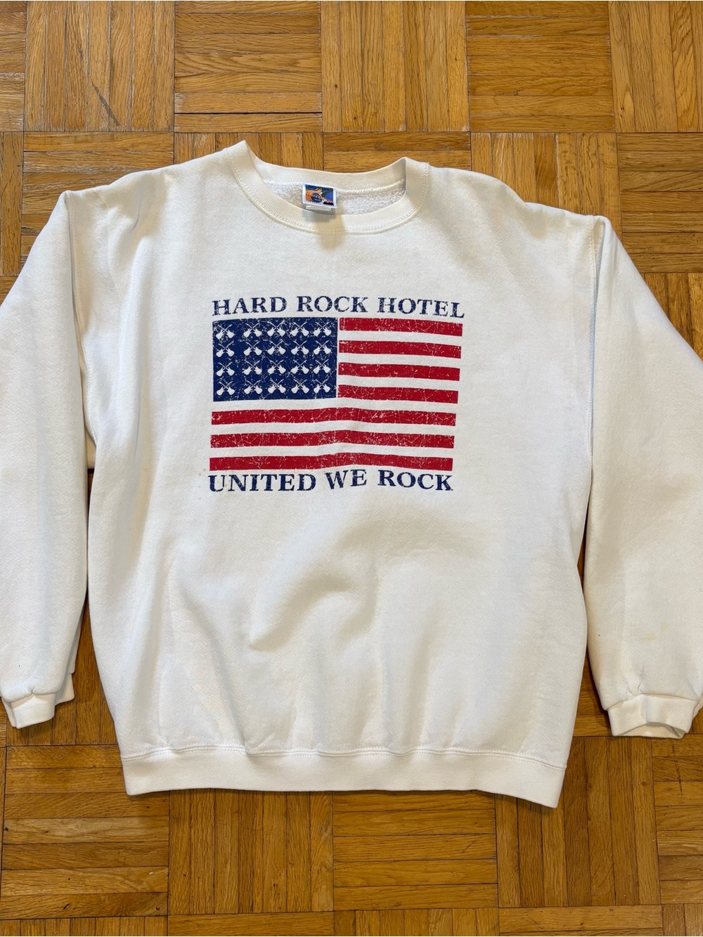 Vintage Hard Rock Hotel Las Vegas Graphic Sweater